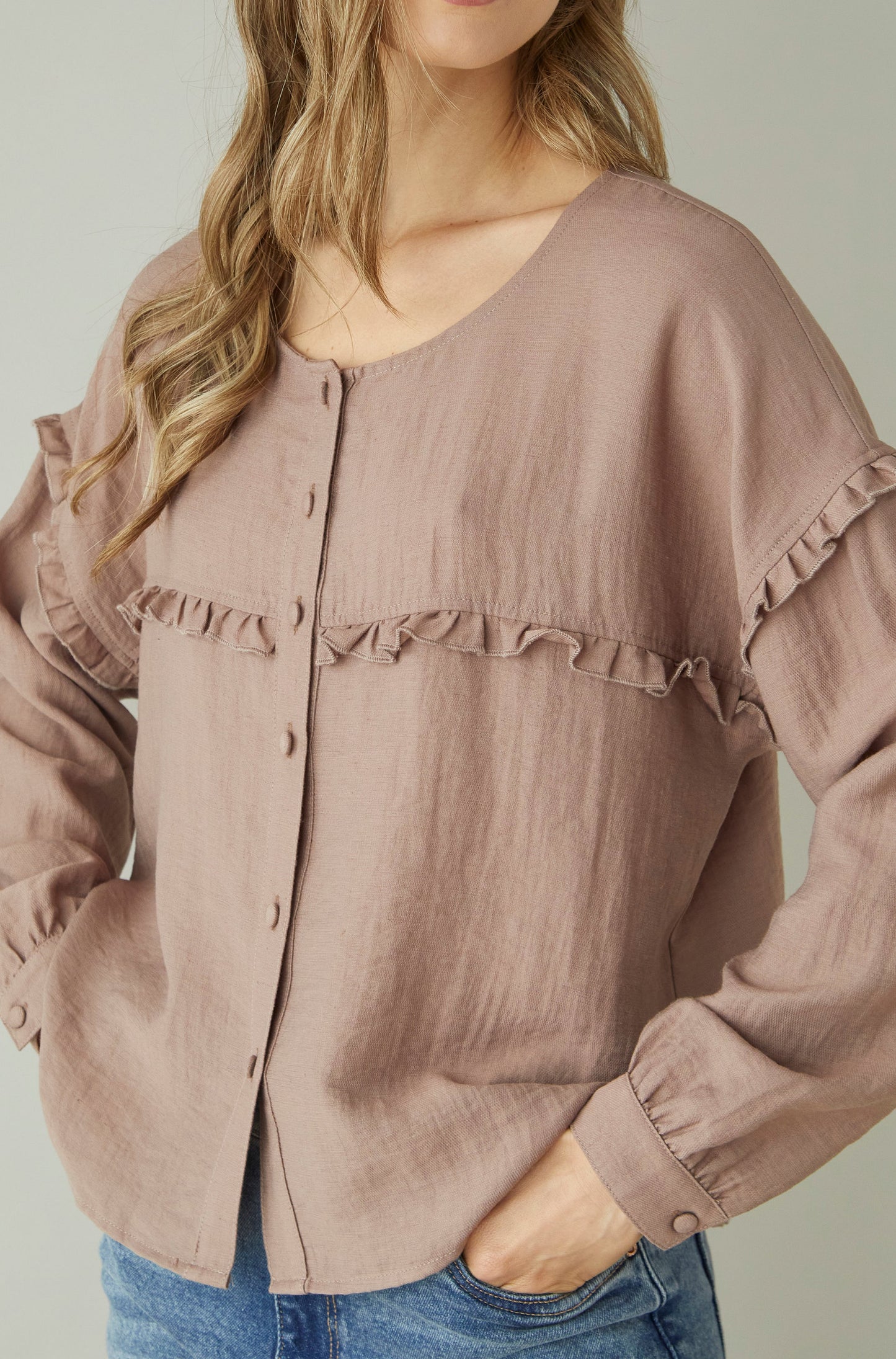 Blusa Valley Marron