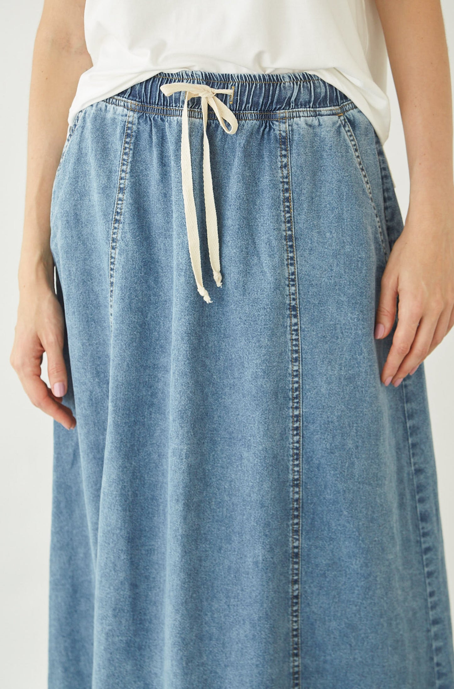 Falda San Blas Celeste