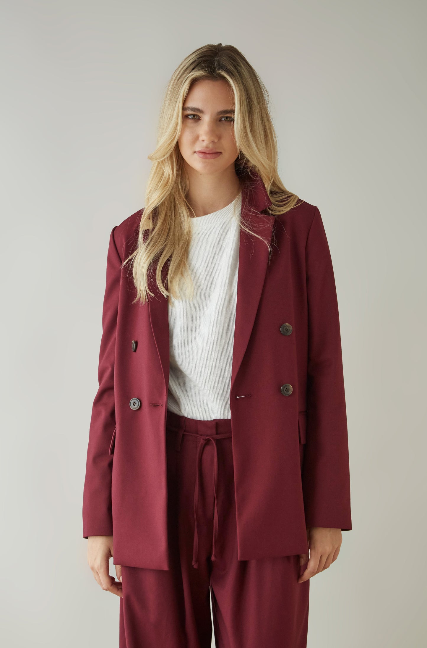 Blazer Bovary Guinda