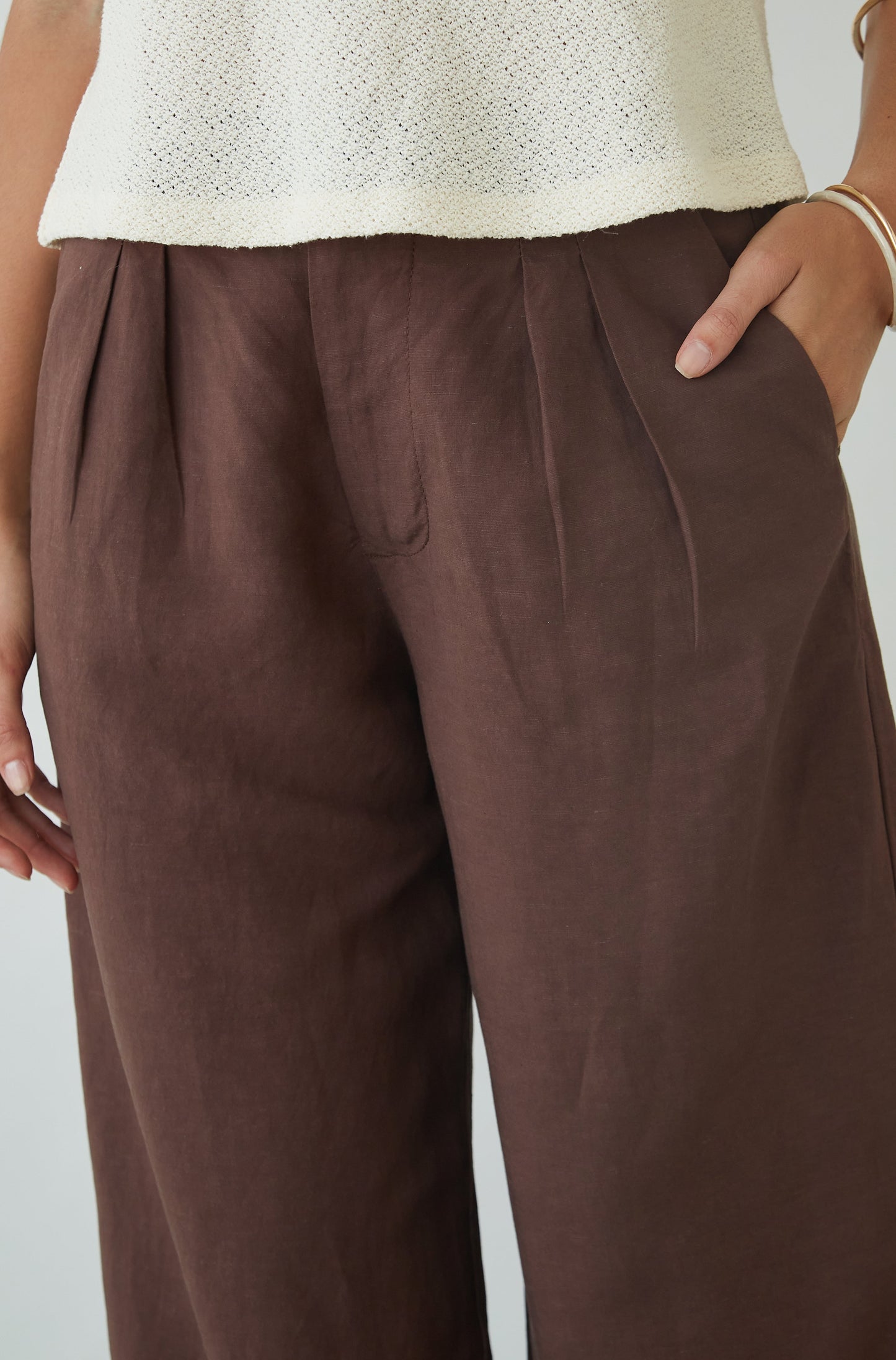 Pantalon Milena Marron