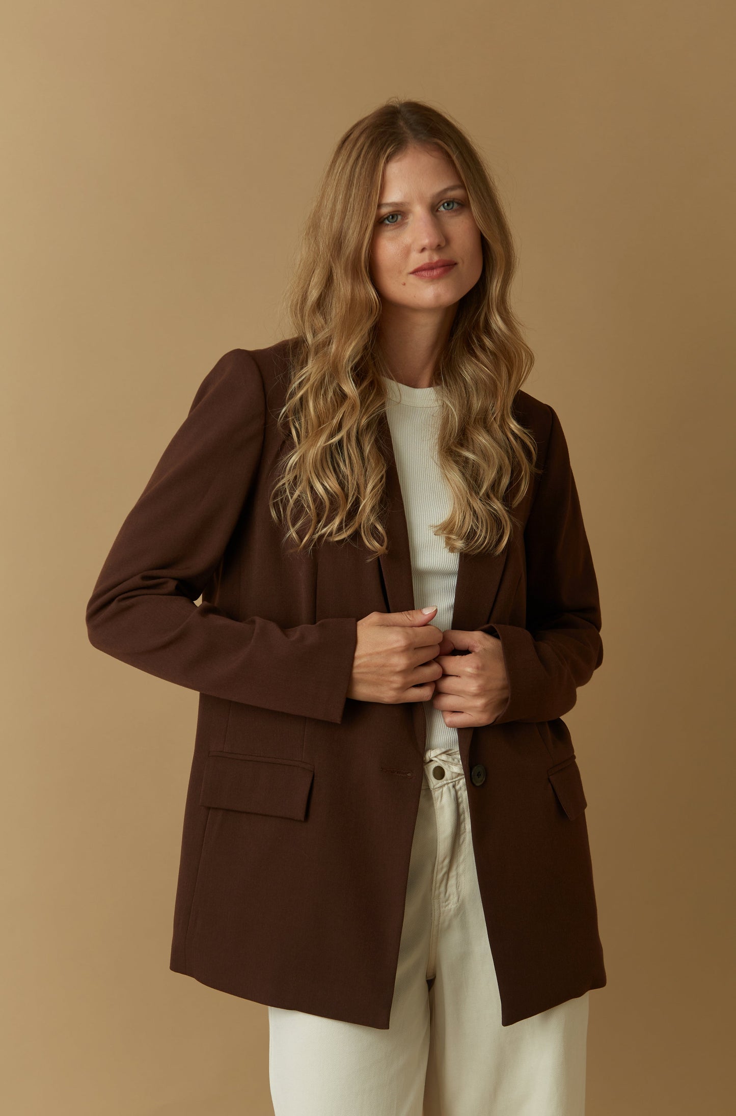 Blazer Flavia Marron