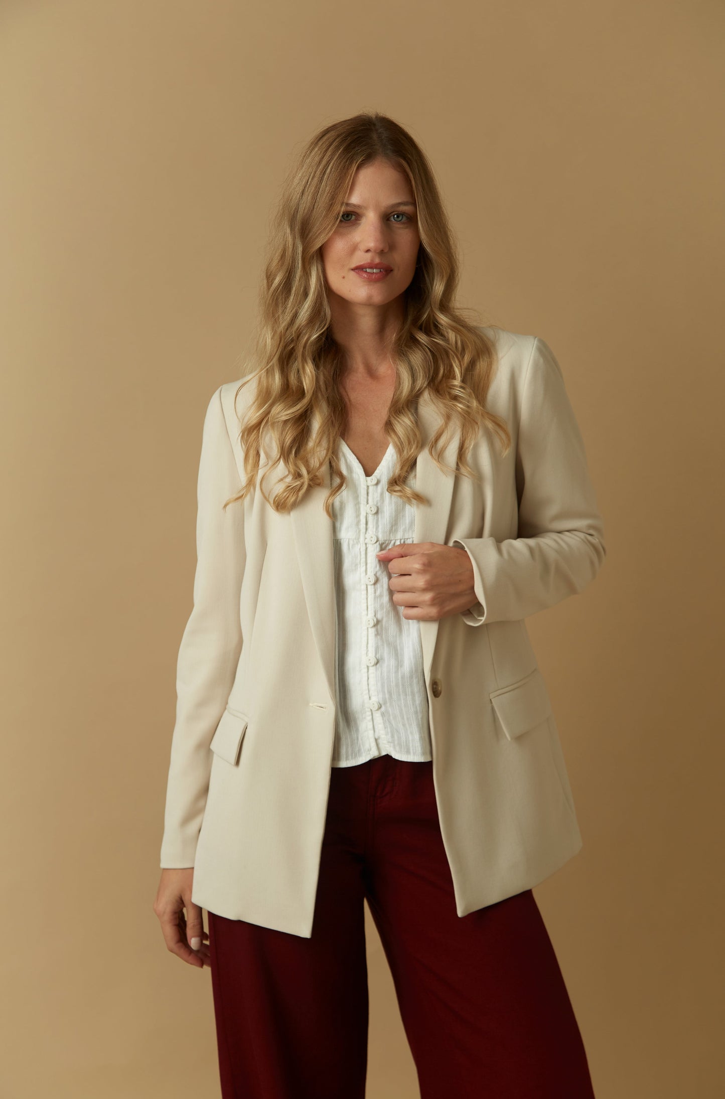 Blazer Flavia Beige