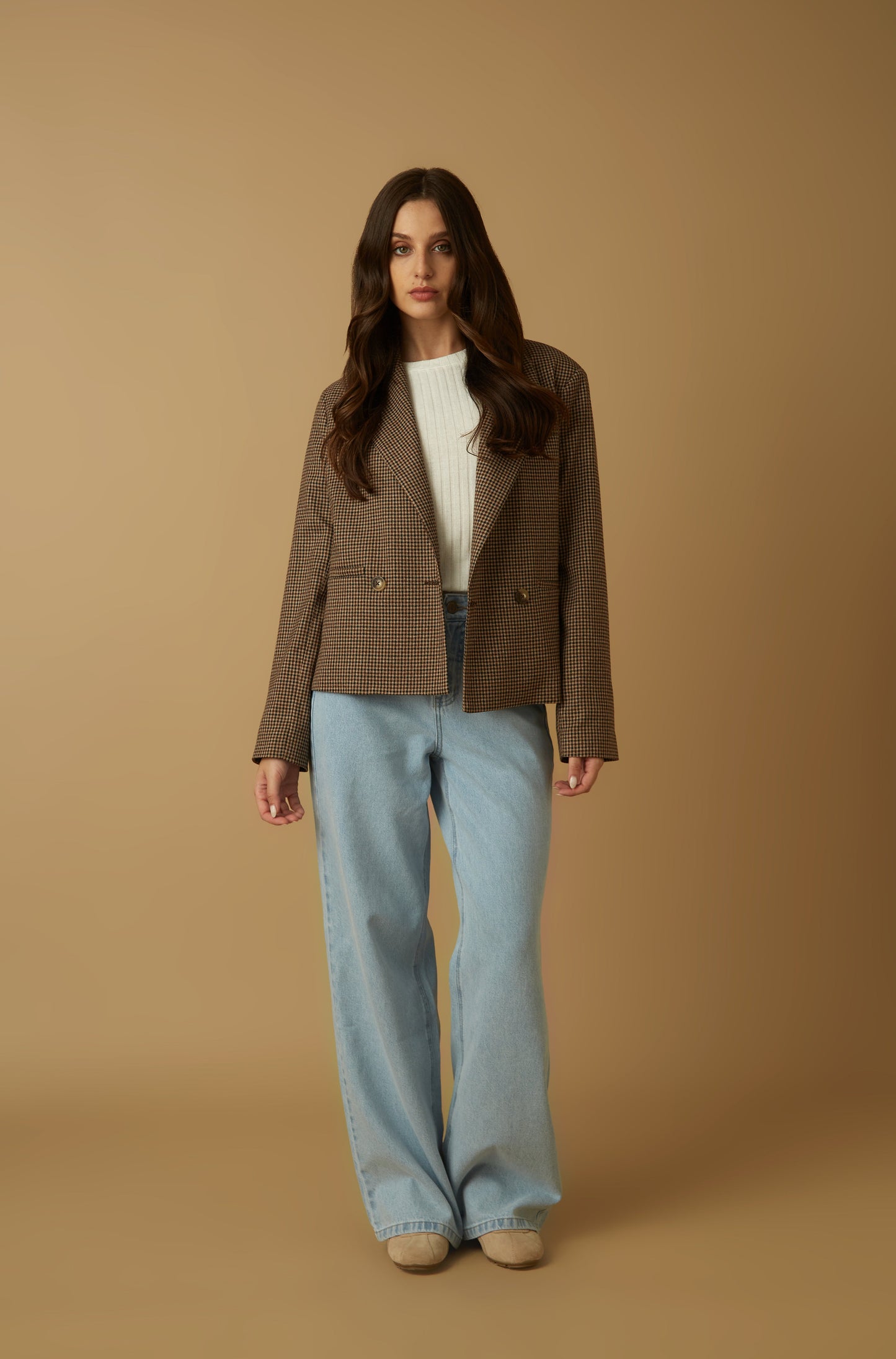 Blazer Greenfield Marron