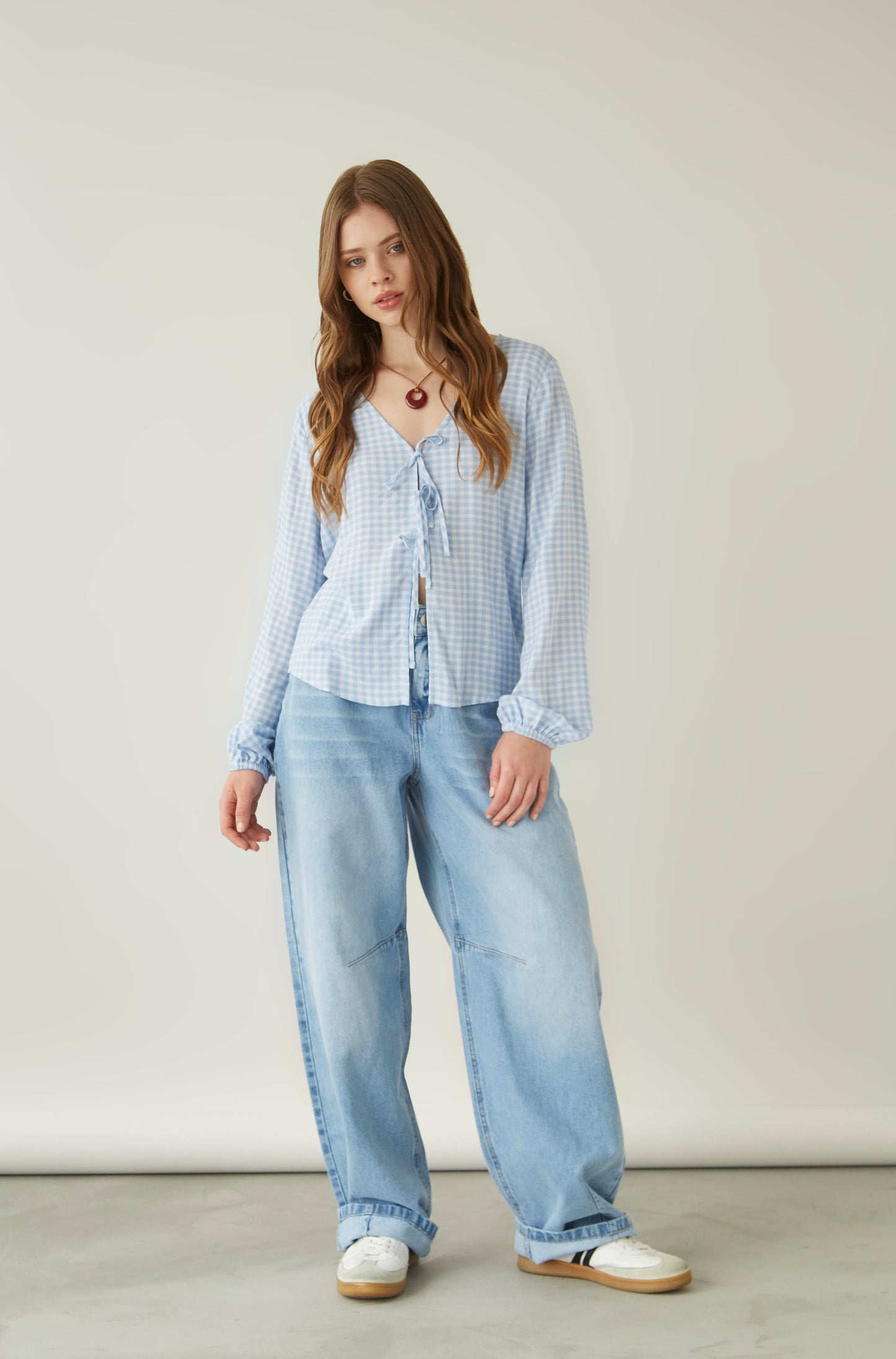 Blusa Libano Celeste