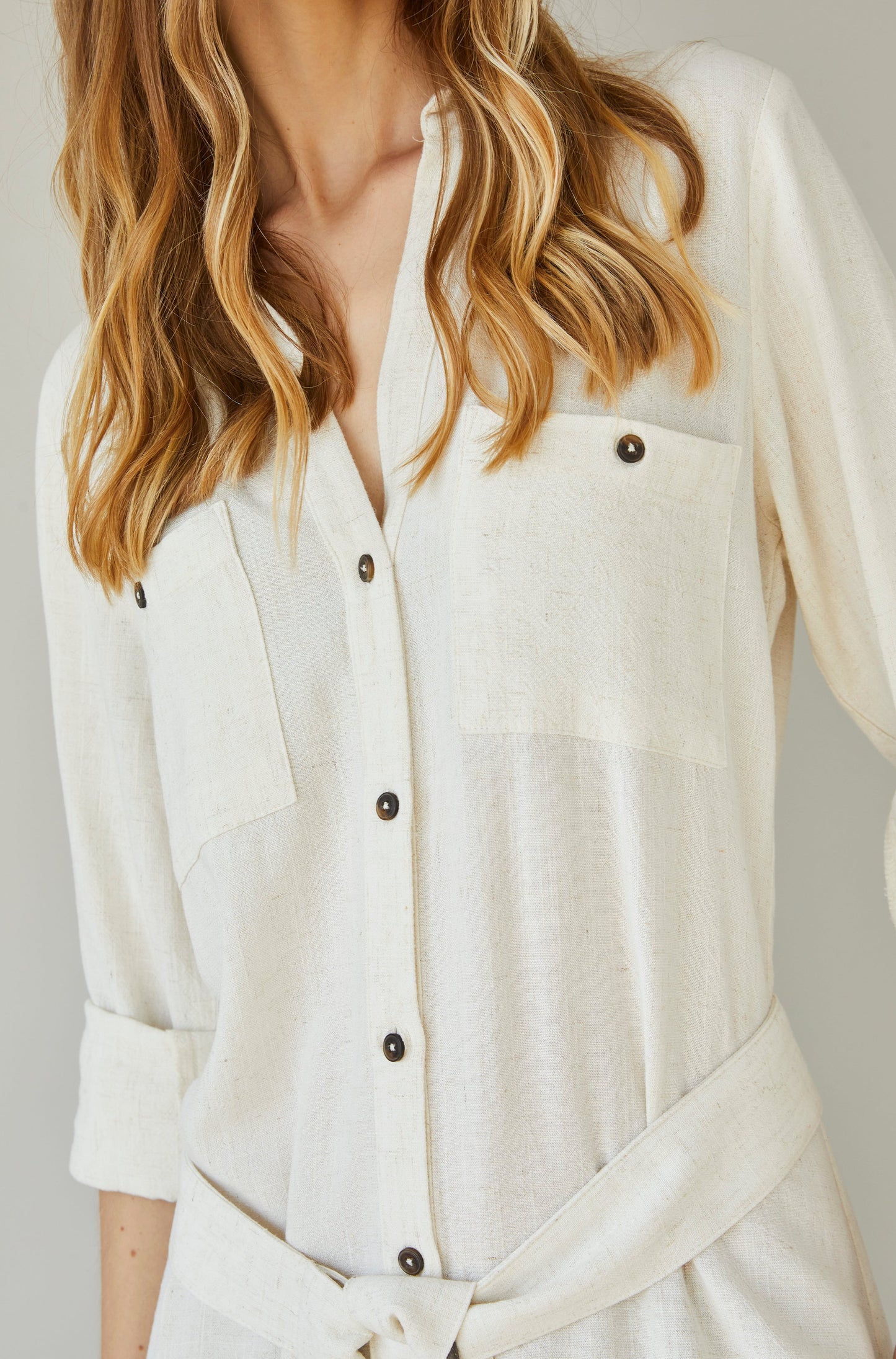Vestido Grove Natural
