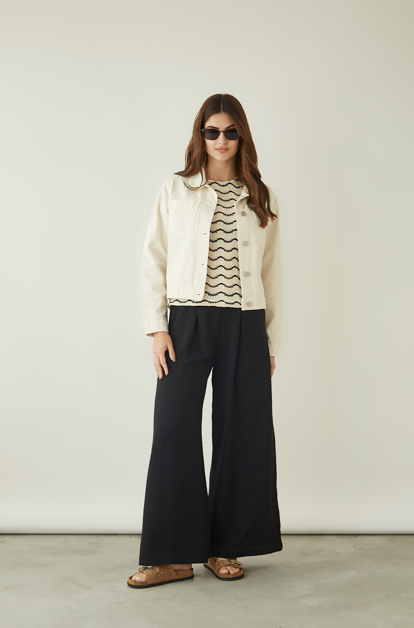 Chaqueta Bay Crema