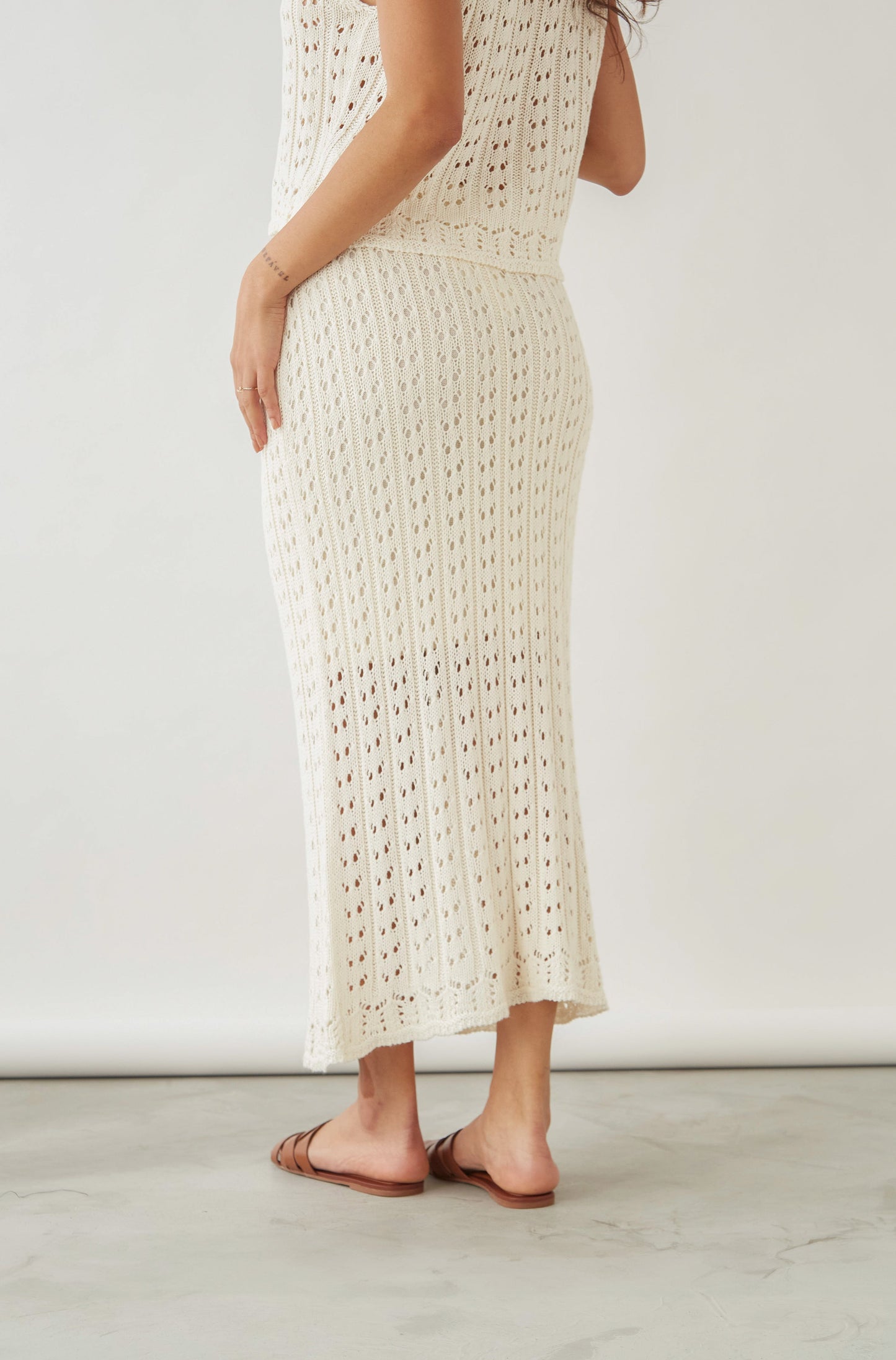 Falda Dust Crema