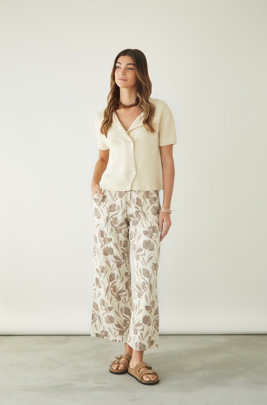 Blusa Raiz Crema