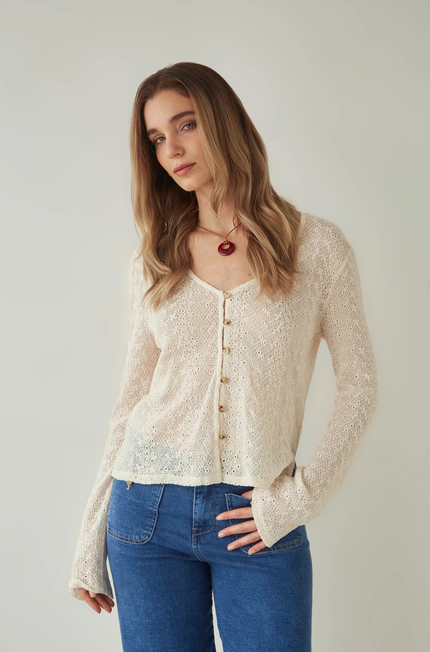 Blusa Facundo Crema