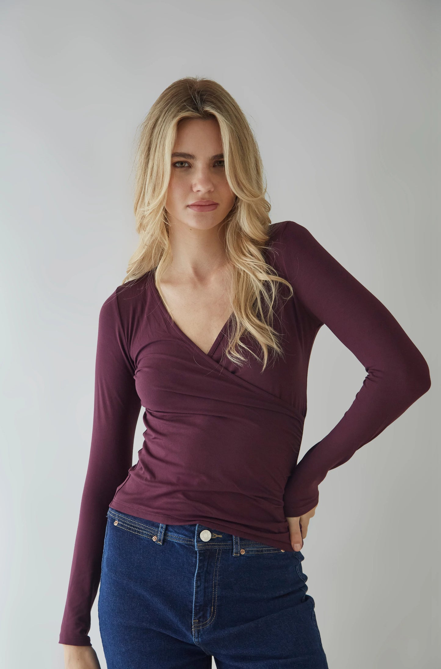 Blusa Eros Guinda