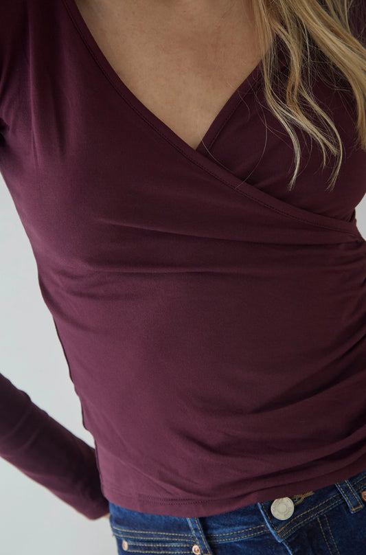 Blusa Eros Guinda