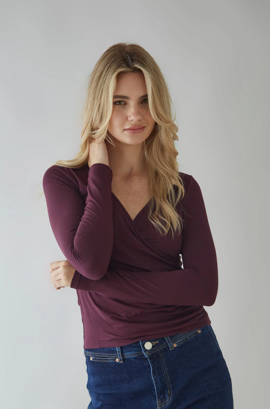 Blusa Eros Guinda